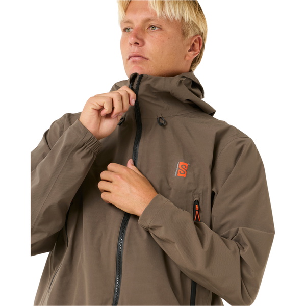 2025 Rip Curl Mens Anti Series Search Spray Jacket 01JMJA - Deep Rock